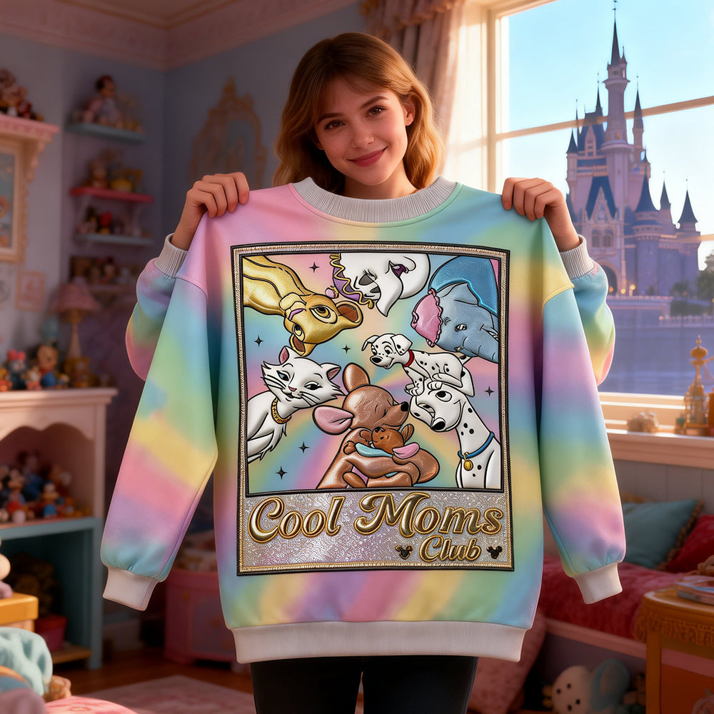 Cool Moms Club 3D Shirt - Personalized Gifts for Mom and Grandma AOP Products PopCulturePrints