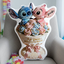 Load image into Gallery viewer, I'm Yours: A Meaningful Floral Pillow - Personalized Gift for Couples, Friends, and Loved Ones Pillow PopCulturePrints
