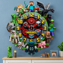 Load image into Gallery viewer, Embrace Adventure with Customizable Fun - Adventure Wall Clock Hanging Wall Clock PopCulturePrints
