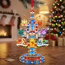 Load image into Gallery viewer, Magical Castle Creature Christmas Ornament - Personalized Gift for Family Joy
