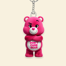 Load image into Gallery viewer, &quot;Don’t Care, Just Share!&quot; - Cartoon Keychain - Personalized Gifts For Kids Keychains PopCulturePrints
