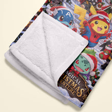 Load image into Gallery viewer, Magical Christmas Adventure Blanket - Personalized Gifts For Christmas 01ttta131026 Blanket PopCulturePrints
