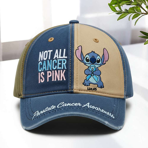 Not All Cancer is Pink - Personalized Classic Cap for Awareness Lovers Caps PopCulturePrints