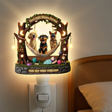 Load image into Gallery viewer, Good Night Human Servant - Furry Overlord Night Light - Personalized Gifts for Dog Lovers Night Lights PopCulturePrints
