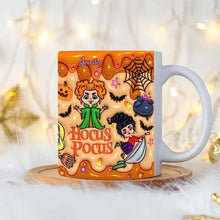 Load image into Gallery viewer, Personalized Halloween Hocus Pocus Coffee Mug – Custom Name
