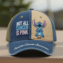 Load image into Gallery viewer, Not All Cancer is Pink - Personalized Classic Cap for Awareness Lovers Caps PopCulturePrints
