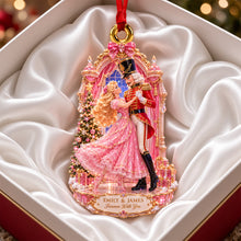 Load image into Gallery viewer, “Forever With You” - Personalized Christmas Ornament for Couples
