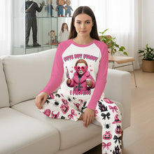 Load image into Gallery viewer, Cute Horror Slasher Pajama - Personalized Gifts For Horror Lovers Pajama Set PopCulturePrints
