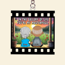 Load image into Gallery viewer, Personalized Gallery Keychain: You&#39;re My Masterpiece Keychains PopCulturePrints
