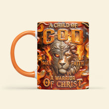 Load image into Gallery viewer, A Child of God - Warrior of Christ Mug - Personalized Gifts for Faithful Friends and Family Coffee Mug PopCulturePrints
