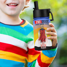 Load image into Gallery viewer, Personalized Superhero Kid Tumbler - Higher, Further, Faster Kid Tumbler PopCulturePrints
