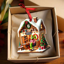 Load image into Gallery viewer, Personalized Green Monster Hairdresser Ornament Ornament PopCulturePrints
