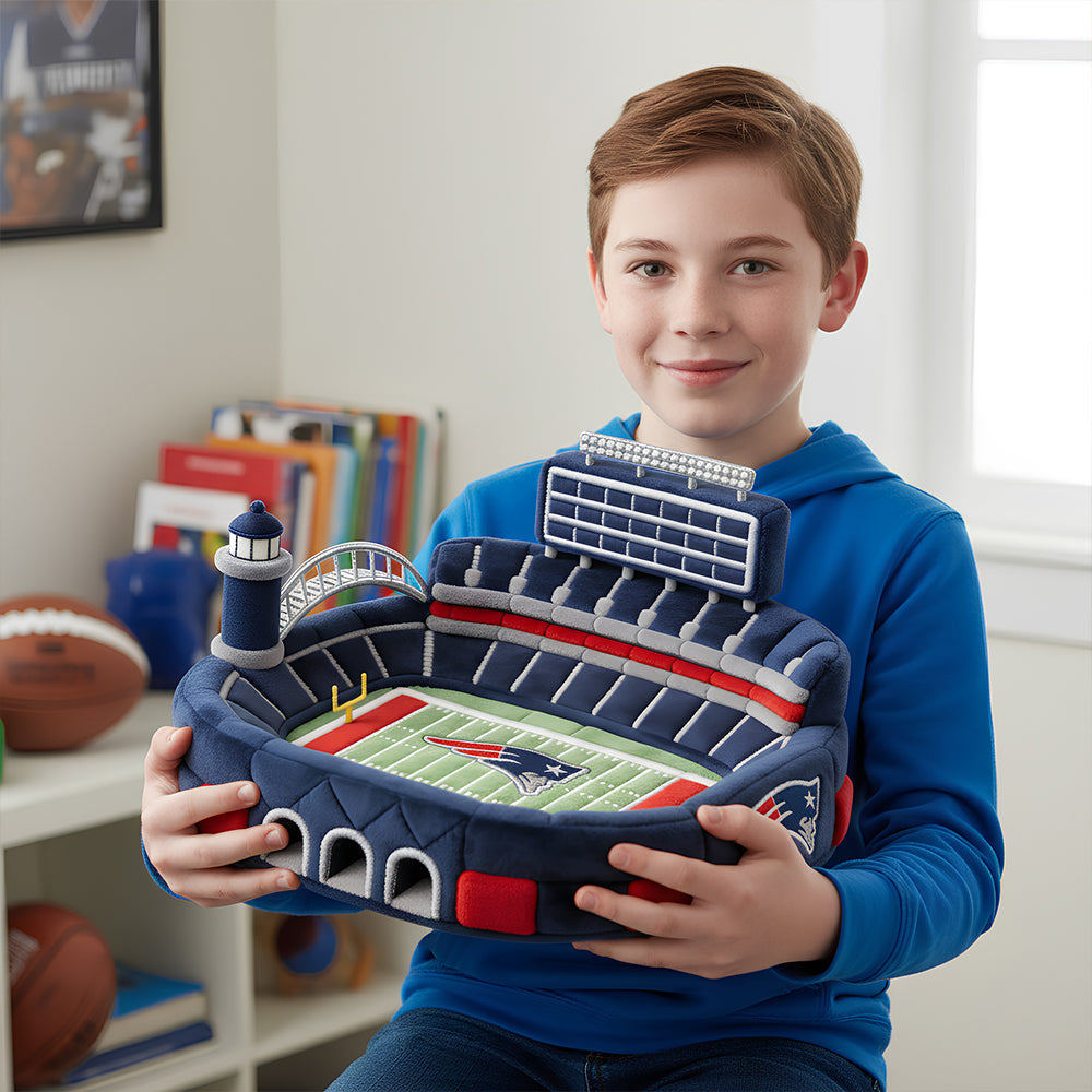 Cheer in Comfort: Personalized Stadium-Inspired Spirit Pillow - A Unique Gift for Sports Fans Pillow PopCulturePrints