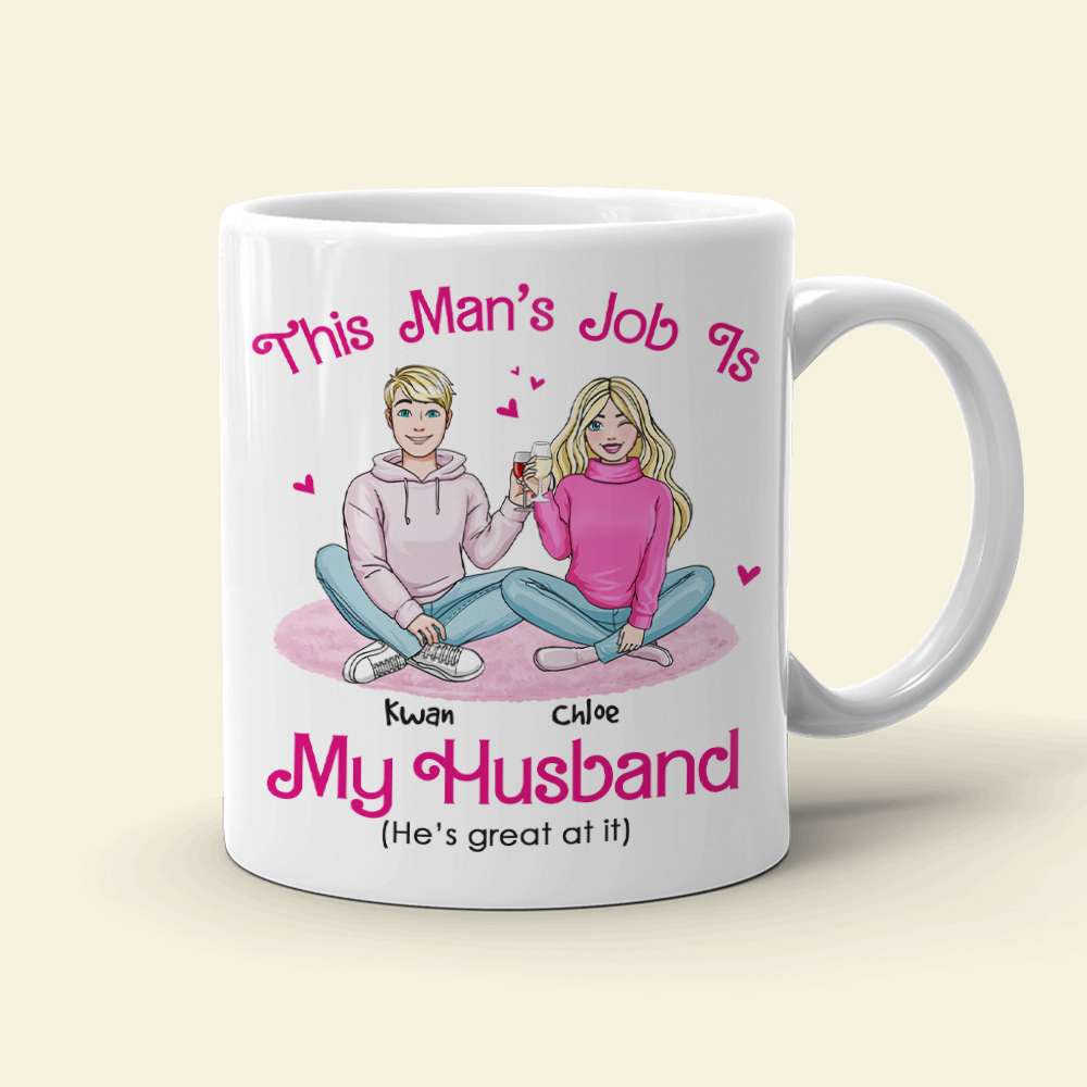 Personalized Romantic Couple Mug - Perfect Valentine's Day Gifts for Him & Her Coffee Mug PopCulturePrints