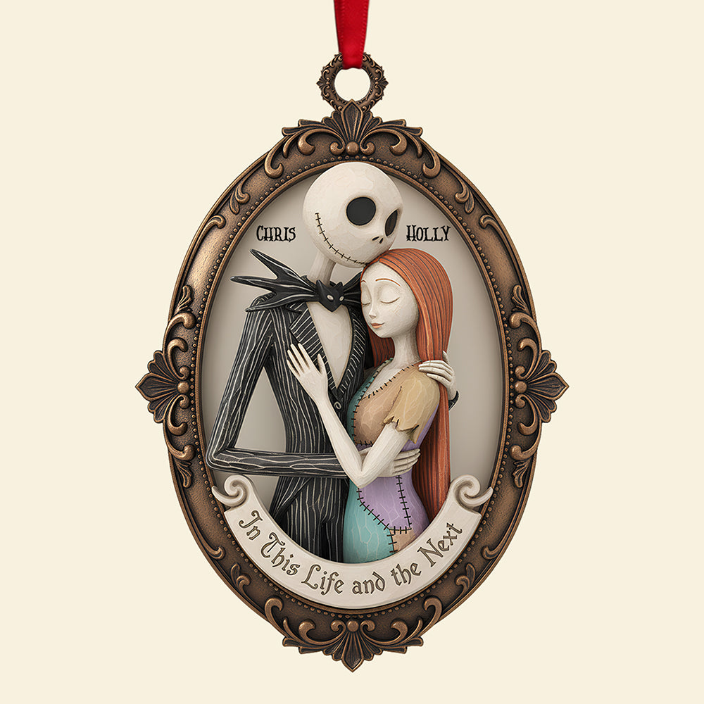 In This Life and the Next - Romantic Couple Acrylic Christmas Ornament - Personalized Gift for Couples Ornament PopCulturePrints