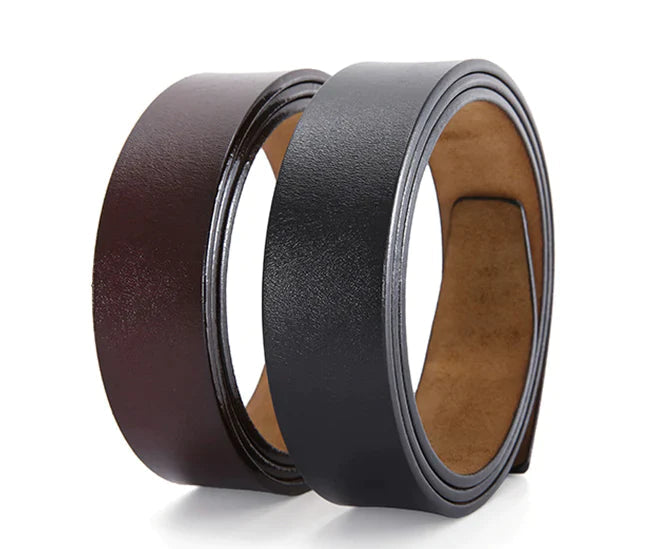 Premium Leather Belts - Customizable Design