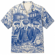 Load image into Gallery viewer, By Order of the Peaky Blinders - Personalized Toile de Jouy Hawaiian Shirt
