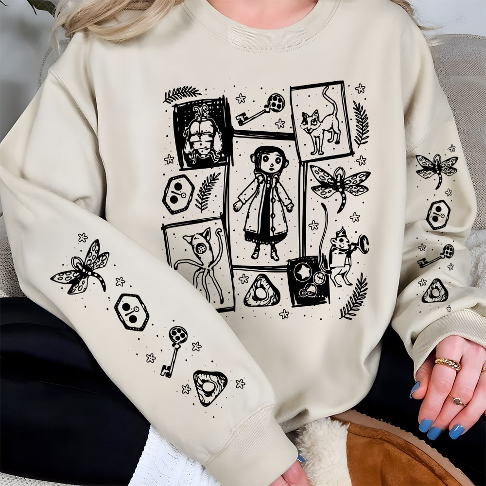 Whimsical Movie Fan 3D Sweatshirt | Perfect Christmas Gift