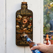 Load image into Gallery viewer, Intoxicated Man Wall Hanging Bottle Opener - Personalized Gifts 03hata140726 Bottle Opener PopCulturePrints
