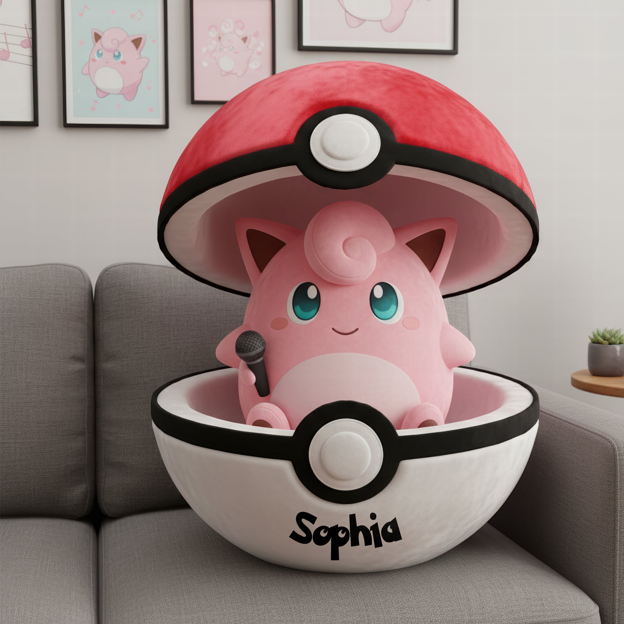 Catch the Fun! Personalized Pikachu Shape Pillow - Perfect Gifts for Kids and Pokémon Fans Pillow PopCulturePrints