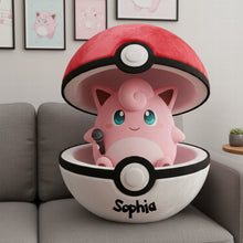 Load image into Gallery viewer, Catch the Fun! Personalized Pikachu Shape Pillow - Perfect Gifts for Kids and Pokémon Fans Pillow PopCulturePrints
