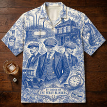 Load image into Gallery viewer, By Order of the Peaky Blinders - Personalized Toile de Jouy Hawaiian Shirt
