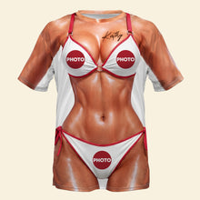 Load image into Gallery viewer, "Unleash Your Fun Side!" - Funny Spirit Bikini Body Shirt - Customizable Gift for Women, Friends, and Party Lovers
