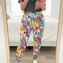 Load image into Gallery viewer, “Read to Your Heart's Desire” - Unique Personalized Sweatpants for Book Lovers Shorts and Pants PopCulturePrints
