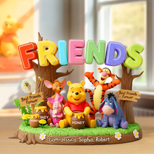 Load image into Gallery viewer, Best Friends Forever - Personalized Acrylic Plaque Shaped Plaques PopCulturePrints
