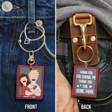 Load image into Gallery viewer, Personalized Couple Suncatcher Ornament | Unique Valentine&#39;s Day Gifts for Couples Keychains PopCulturePrints
