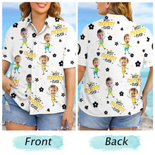 Load image into Gallery viewer, The Best Mom Ever - Custom Photo Hawaiian Shirt for Mother&#39;s Day Gifts Hawaiian Shirt PopCulturePrints
