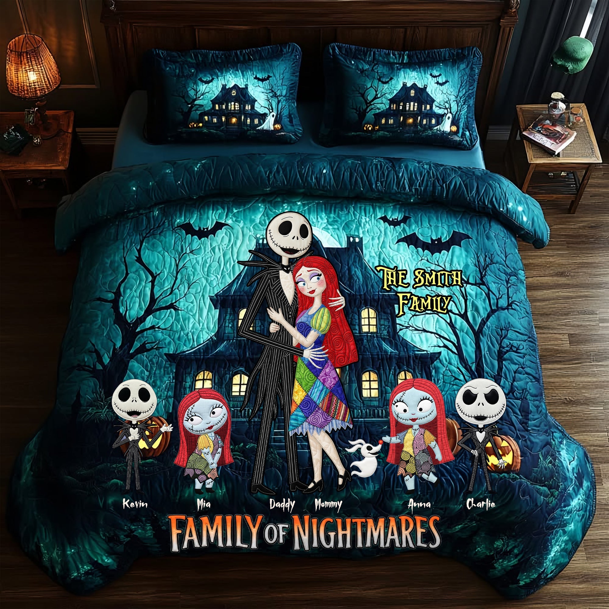 “Grandma’s Boo Crew” – Personalized 3D Shirt for Spooky Occasions Bedding Set PopCulturePrints