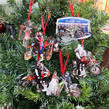 Load image into Gallery viewer, Personalized Motocross Photo Ornaments Ornament PopCulturePrints
