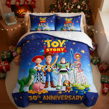 Load image into Gallery viewer, Celebrate Love with Toy Story Anniversary Quilt Bed Set - Personalized Gifts for Movie Lovers Blanket PopCulturePrints
