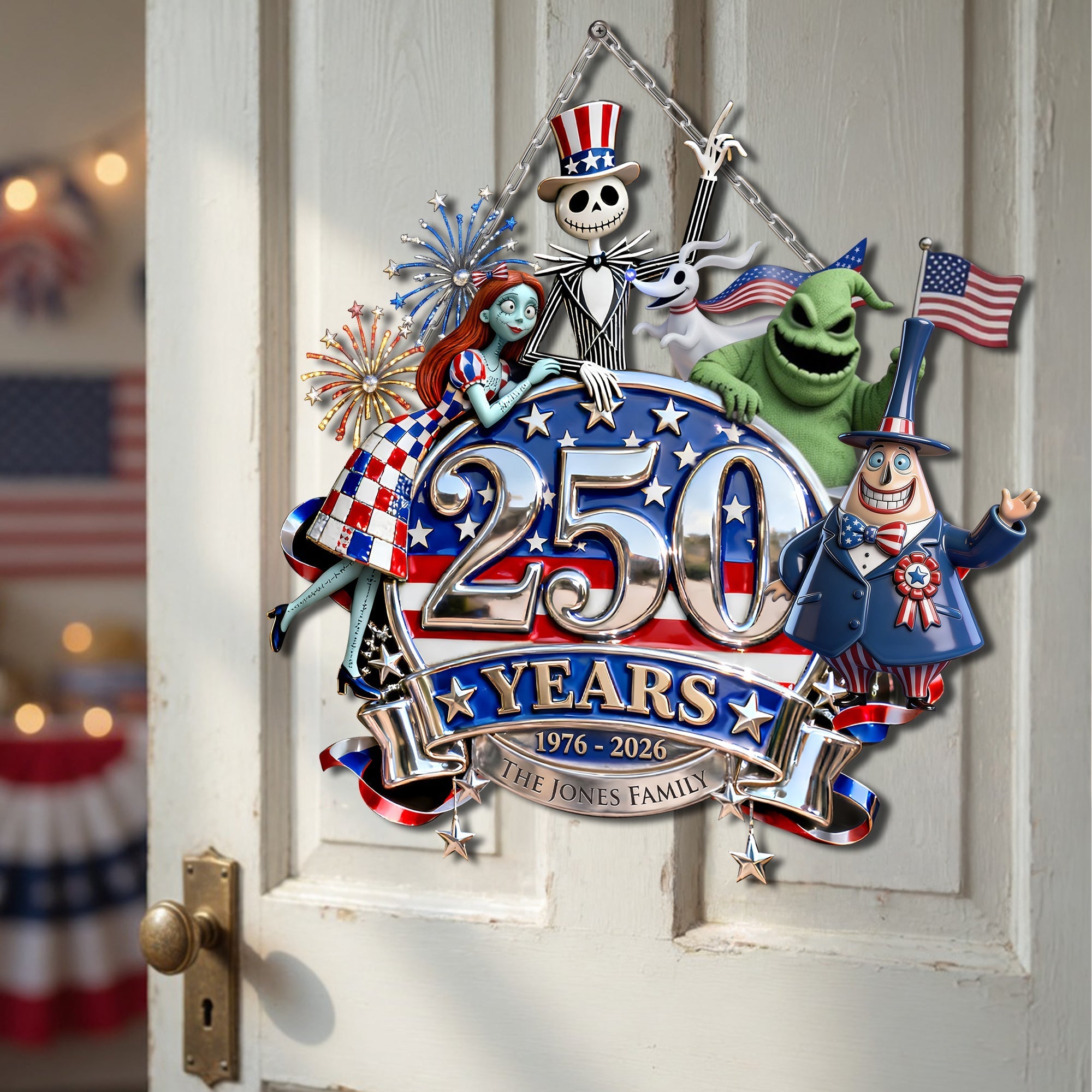 Celebrate 250 Years with Fun and Quirky Freedom - Personalized Acrylic Sign for Patriots Acrylic Sign PopCulturePrints