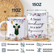 Load image into Gallery viewer, A Sweet Ending To A New Beginning - Personalized 3D Inflated Effect Printed Mug Mug PopCulturePrints
