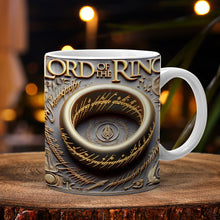 Load image into Gallery viewer, Personalized Lord of the Rings Mug for Book Lovers
