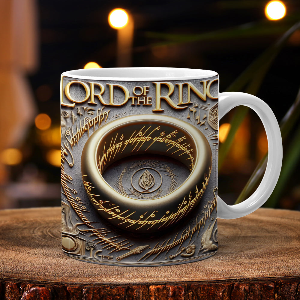 Personalized Lord of the Rings Mug for Book Lovers