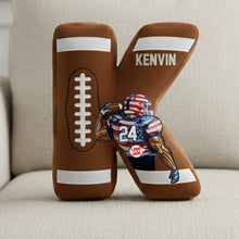 Load image into Gallery viewer, Score Big with Personalized Sport Spirit Pillow – Custom Gifts for Sports Lovers Pillow PopCulturePrints
