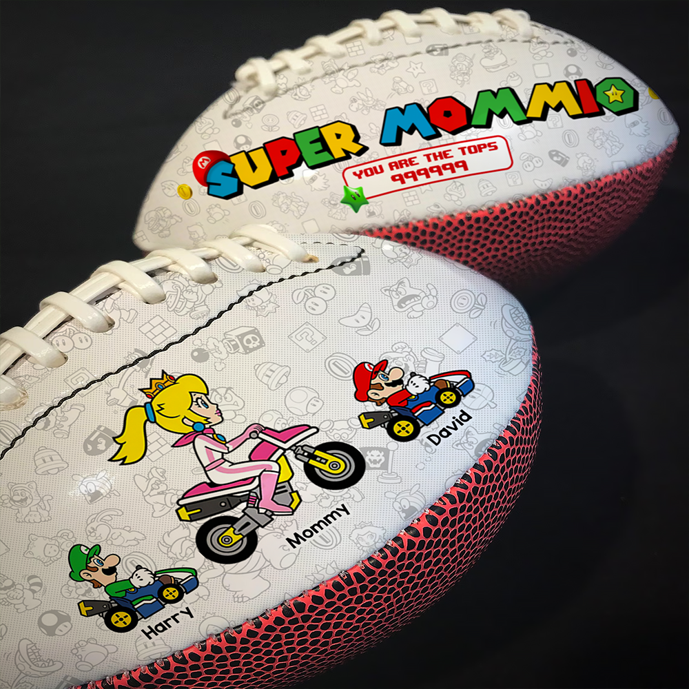 Super Mom! Celebrate Mother's Day with a Personalized American Football Gift for Moms, Grandmas & More! American Football PopCulturePrints