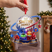 Load image into Gallery viewer, Celebrate Your Family: Customized Family Ornament - Personalize Your Christmas Gift
