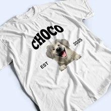 Load image into Gallery viewer, I Love My Dog - Personalized T-Shirt with Cute Puppy Design T-shirt PopCulturePrints
