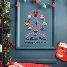 Load image into Gallery viewer, Family Ferris Wheel Personalized Decal - Sweet Holiday Gifts Decal Sticker PopCulturePrints
