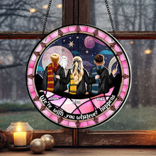 Load image into Gallery viewer, Personalized Wizard Fan Suncatcher Ornament - Custom Gift for Friends
