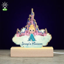 Load image into Gallery viewer, Personalized 3D LED Castle Light for Kids - Custom Name Gift Led Night Light PopCulturePrints
