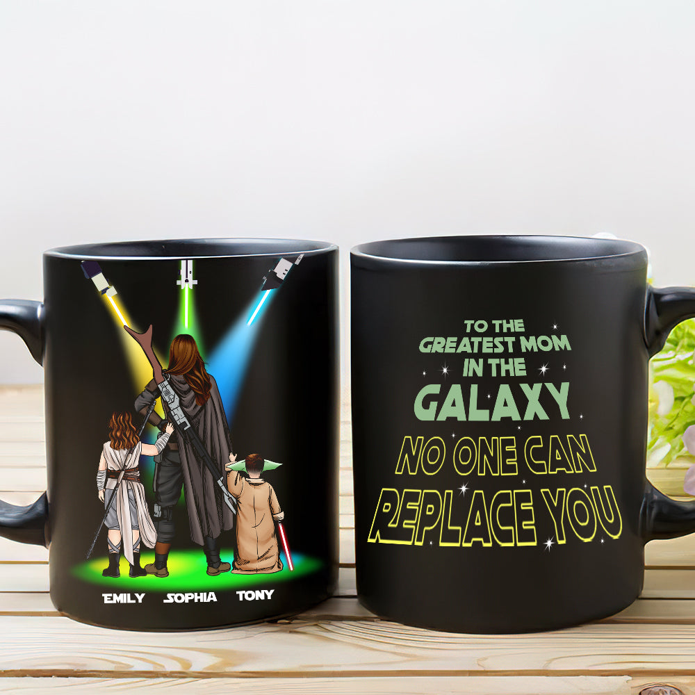 Galaxy Mom Personalized Coffee Mug - Perfect Mother's Day Gift Coffee Mug PopCulturePrints