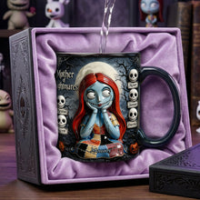 Load image into Gallery viewer, “Embrace the Spookiness!” – Personalized Spooky Mom and Kids Ceramic Coffee Mug for Mother's Day Coffee Mug PopCulturePrints
