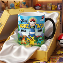 Load image into Gallery viewer, Best Poke Dad Ever - Custom Personalized Coffee Mug for Dads and Grandpas Coffee Mug PopCulturePrints

