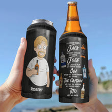 Load image into Gallery viewer, Personalized Drinking Buddy 4-in-1 Cooler Tumbler Can Cooler PopCulturePrints
