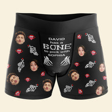 Load image into Gallery viewer, Personalized Blooming Together Poster for Older Couples Boxer Briefs PopCulturePrints
